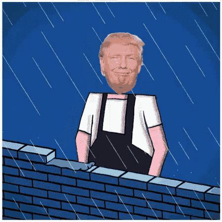 Brick And Mortar - Wall GIF - Wall DonaldTrump Trump - Discover & Share GIFs