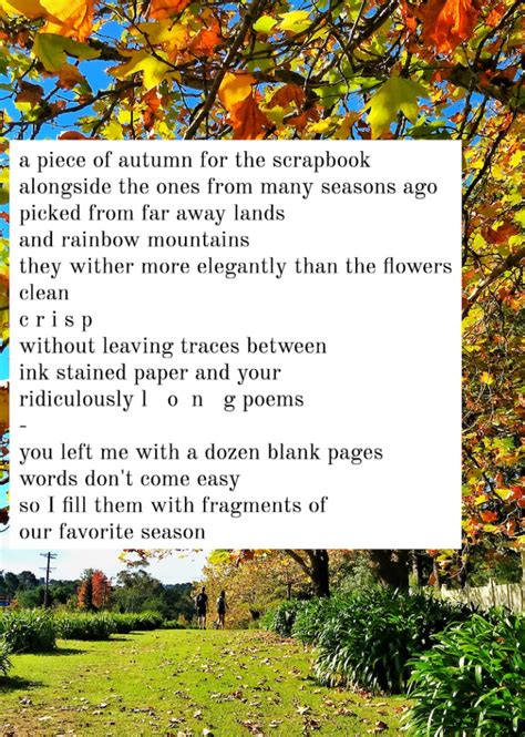 Short autumn poems – Artofit