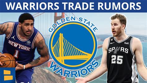 Golden State Warriors Trade Rumors Ft. Jakob Poeltl, Jonathan Kuminga ...