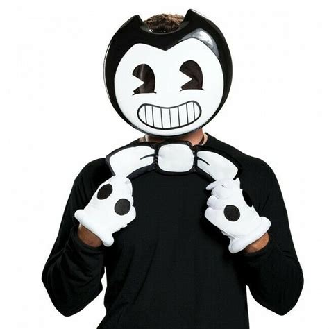 Bendy Kit Adult Licensed Bendy and The Ink Machine One Size ...