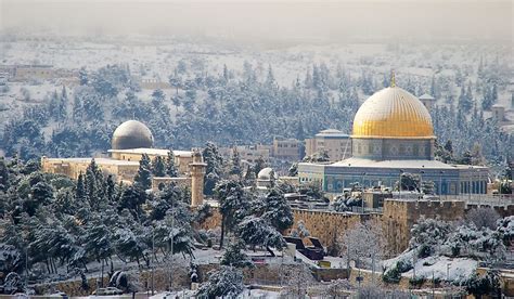 Does It Snow In Jerusalem? Does It Snow In Israel? - WorldAtlas.com