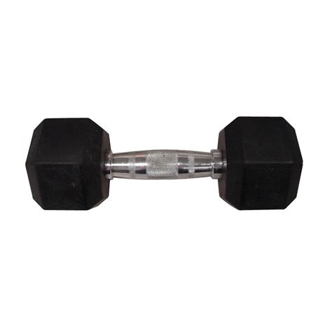 35 lb. WEIDER Rubber Hex Gym Dumbbell Strength Training Barbell Fitness ...