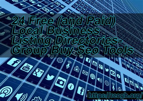 Local Business Listing Directories- Group Buy Seo Tools