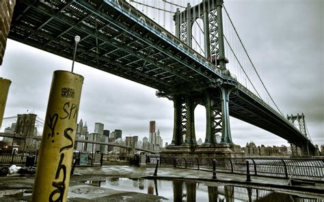 Manhattan Bridge Wallpapers - Top Free Manhattan Bridge Backgrounds - WallpaperAccess