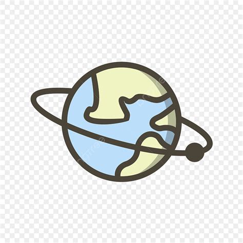 Earth Orbit Clipart Hd PNG, Vector Orbit Around The Earth Icon, Earth Icons, Around The Earth ...