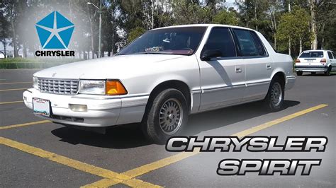 Chrysler Spirit Equipado 1993 - Prueba - YouTube