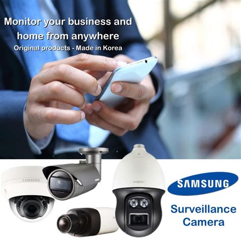 Samsung CCTV Surveillance Camera – انظمة امنية وبوابات الكترونية