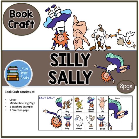 SILLY SALLY BOOK CRAFT ~ Book Units by Lynn