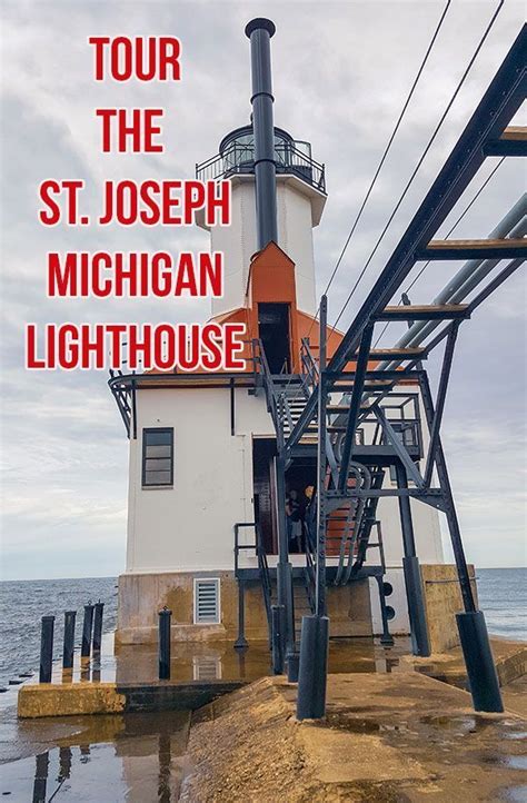 You can take a tour of the iconic St. Joe Lighthouse in Michigan and ...