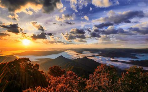 Newfound Gap, Great Smoky Mountains National Park, Tennessee, USA ...