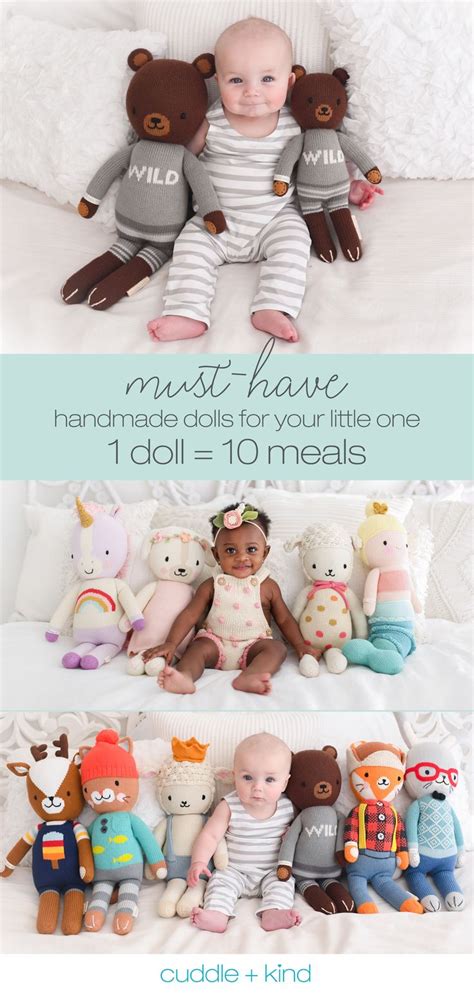 Every cuddle+kind doll is lovingly handcrafted with natural, premium ...