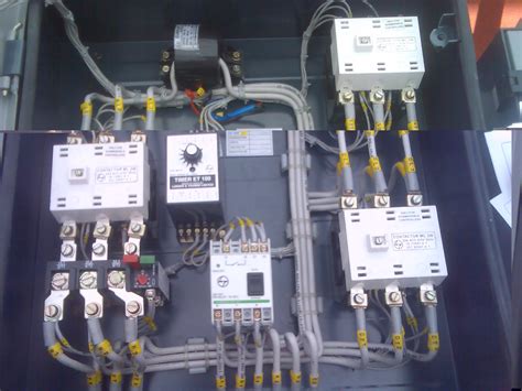 Star Delta Starter Control Diagram With Timer