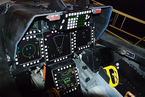 Cockpit Interior Layout of F-22 Raptor Aircraft Wallpaper 3980 - AERONEF.NET