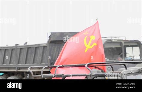 Ussr red hammer sickle flag Stock Videos & Footage - HD and 4K Video ...