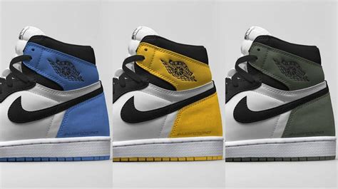 Three New Air Jordan 1 Colorways Are Coming in April - JustFreshKicks