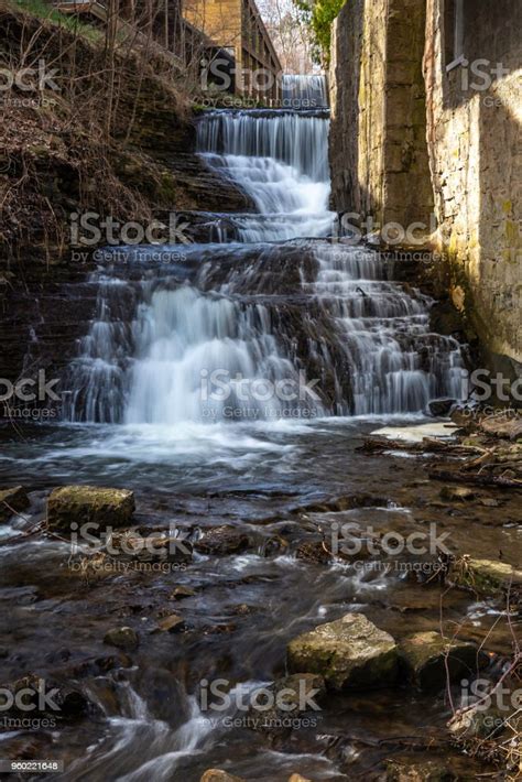 Old Mill Falls Stock Photo - Download Image Now - Awe, Beauty, Canada - iStock