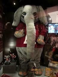 An older Big Al costume on display at Alabama. | Alabama crimson tide, Mascot, Sweet home alabama