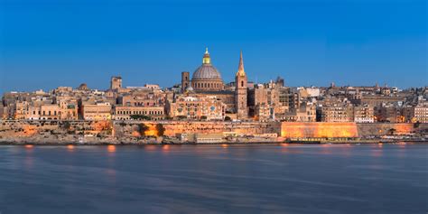 Valletta Skyline in the Evening, Malta | Anshar Images