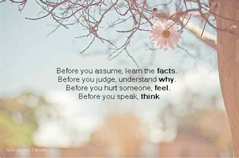 Before You Speak, Think - Picture Quotes