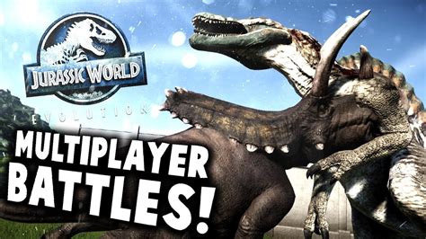 Jurassic World Evolution - MULTIPLAYER BATTLES! The Strongest Modded Dinosaur? - JWE Gameplay ...