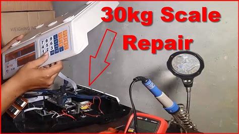 30kg Weighing Scale Repair | essae weighing scale repair | digital scale repair - YouTube