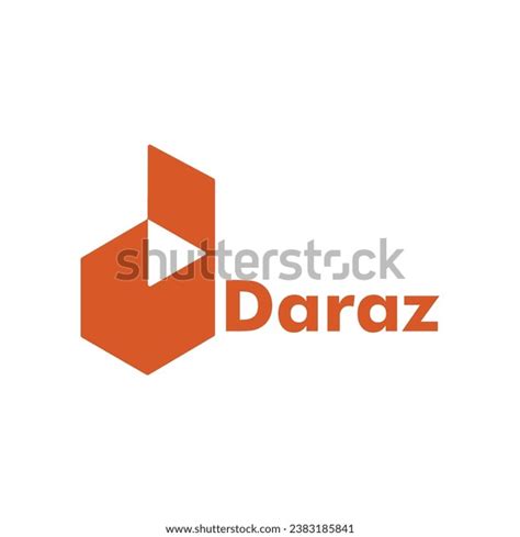 Daraz Logo Typically Features Distinctive Design Stock Vector (Royalty ...