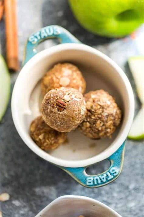 Apple Energy Bites | Easy and Healthy Energy Ball Recipe