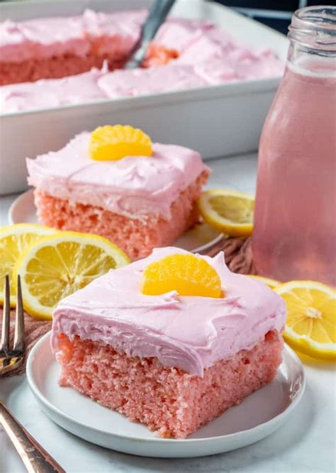 Pink Lemonade Cake- Spring & Summer Fave - Noshing With the Nolands