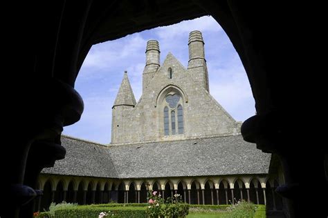 Mont St-Michel - Cloister (1) | Mont Saint-Michel | Geography im Austria-Forum