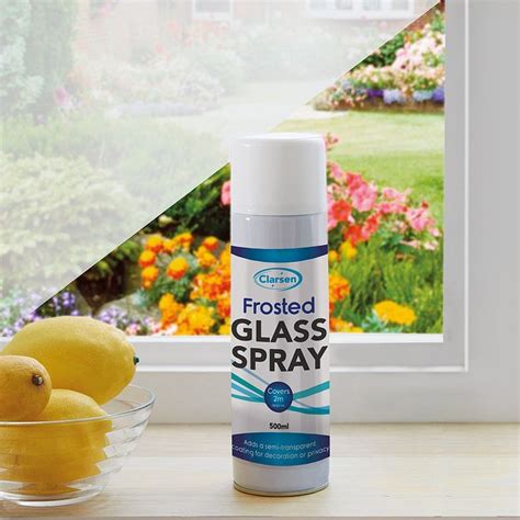 Frosted Glass Spray | Frosted glass spray, Frosted glass, Window cleaner