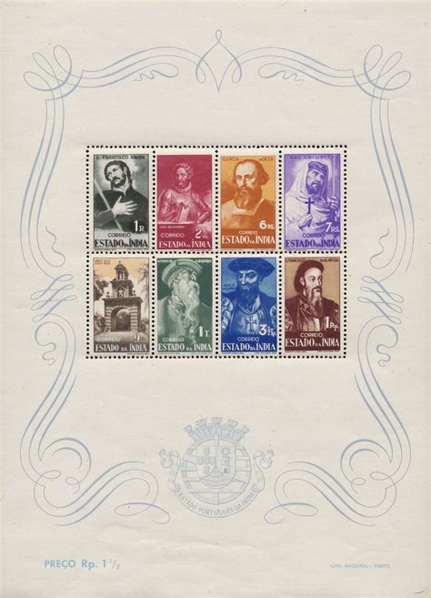 BOOK STAMPS PORTUGUESE INDIA