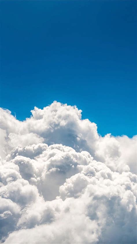 Cloudy . Blue sky , Sky aesthetic, iPhone sky, Blue Clouds iPhone HD phone wallpaper | Pxfuel