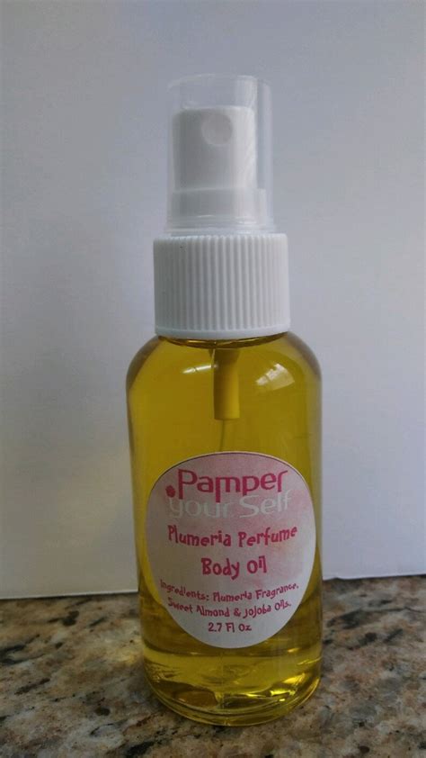 Plumeria Fragrance Perfume Body Oil Spray 2.7 Fl Oz - Etsy