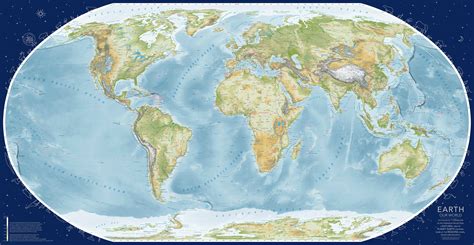 NEW World Map Earth Our World. Best World Maps LANDSCAPE - Etsy