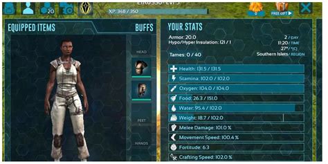 Ark: Survival Evolved Best Character Stats To Upgrade