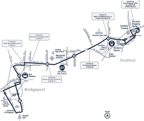 Route 1 | Greater Bridgeport Transit