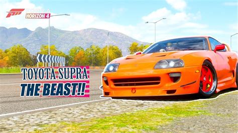 Toyota Supra TWIN Turbo | FH4 Gameplay | 2020 - YouTube