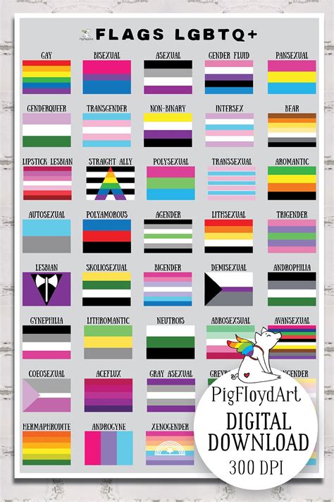 All LGBTQ Flags Poster, Posters Libtq PDF (644523)