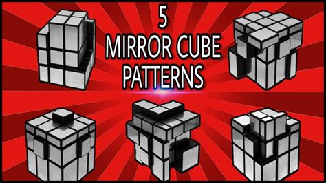 Learn 5 Easy Mirror Cube Patterns - YouTube