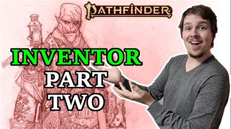 Pathfinder 2e INVENTOR Feats - Guns & Gears Playtest - YouTube