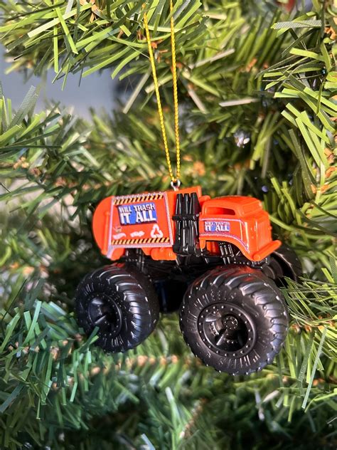 Garbage Truck Ornament Monsters Trucks Series Figure Christmas - Etsy