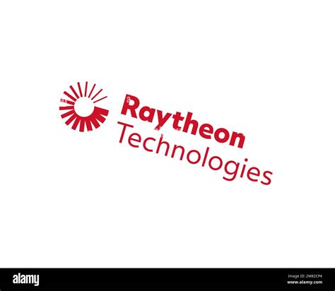 Raytheon Technologies, rotated logo, white background B Stock Photo - Alamy