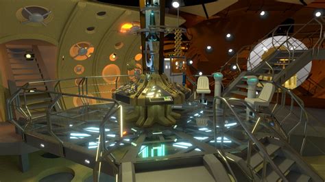 ArtStation - Matt Smith TARDIS Interior