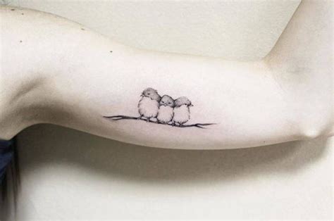 Three little birds. Tattoo artist: Luiza Oliveira … | Small bird ...