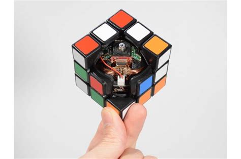 Ever struggle with a Rubik's Cube? Someone has created one that will solve itself