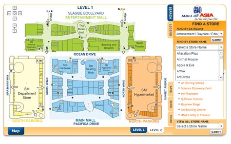 Sm Mall Of Asia Map ~ CINEMERGENTE