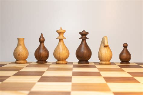 Wooden Chess Pieces chess Board is Not Included - Etsy