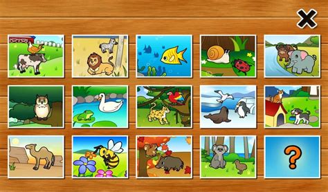 Free Animal Puzzle for Toddlers cell phone game