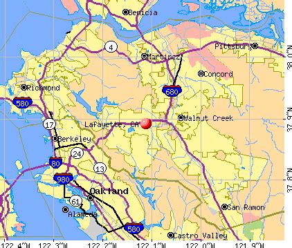 Lafayette, California (CA 94556, 94563) profile: population, maps, real estate, averages, homes ...