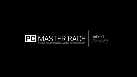 PC Master Race logo, PC Master Race, PC gaming HD wallpaper | Wallpaper Flare